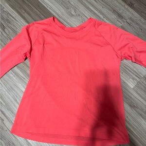 Lululemon Athletica Coral Long Sleeve Tee